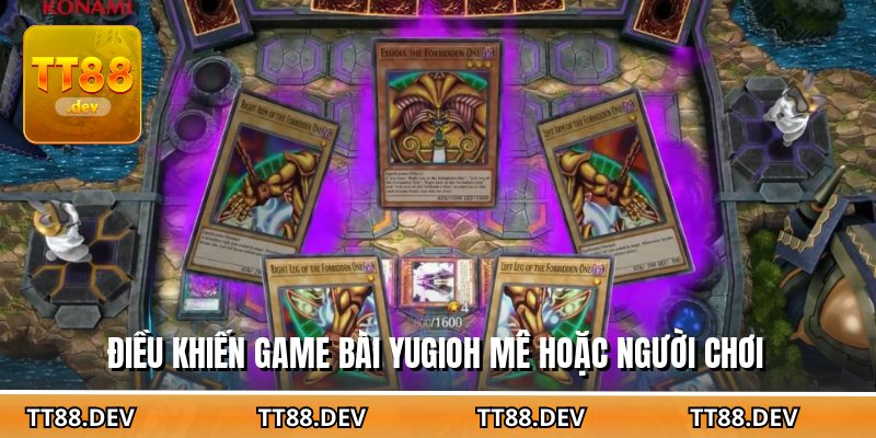 Điều khiến game bài Yugioh mê hoặc người chơi